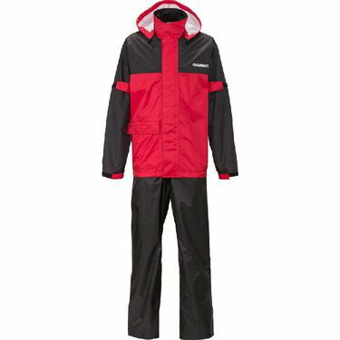 ゴールドウイン Gベクター3 コンパクトレインスーツ ブラック×レッド(KR) Sサイズ GSM22902