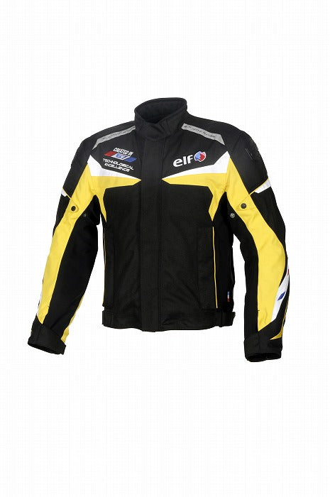 メンズ EL-9242 イエロー Lサイズ WPツーリスモジャケット エルフ 脱着