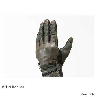 ゴールドウイン X-OVERパワーグリップメッシュグローブ オリーブドラブ(OD) XXLサイズ GSM26008