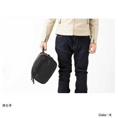 取寄 ゴールドウイン ツーリングリアバッグ23 ブラック (K) GSM27003