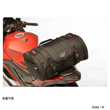 取寄 ゴールドウイン ツーリングリアバッグ23 ブラック (K) GSM27003