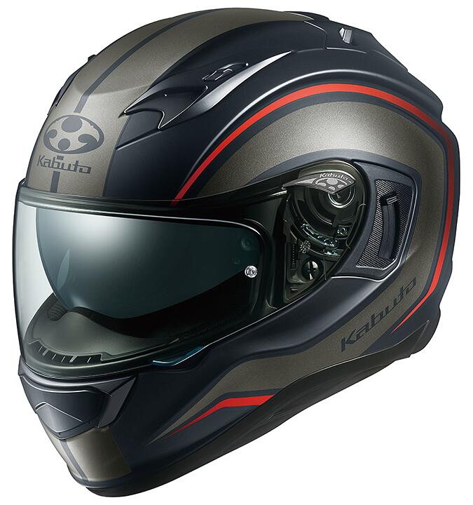 OGK KABUTO KAMUI-3 KNACK(ナック) フラットブラックグレー Mサイズ kamui3