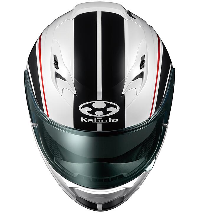 OGK KABUTO カムイ3 KNACK(ナック) ホワイトブラック Sサイズ KAMUI-3