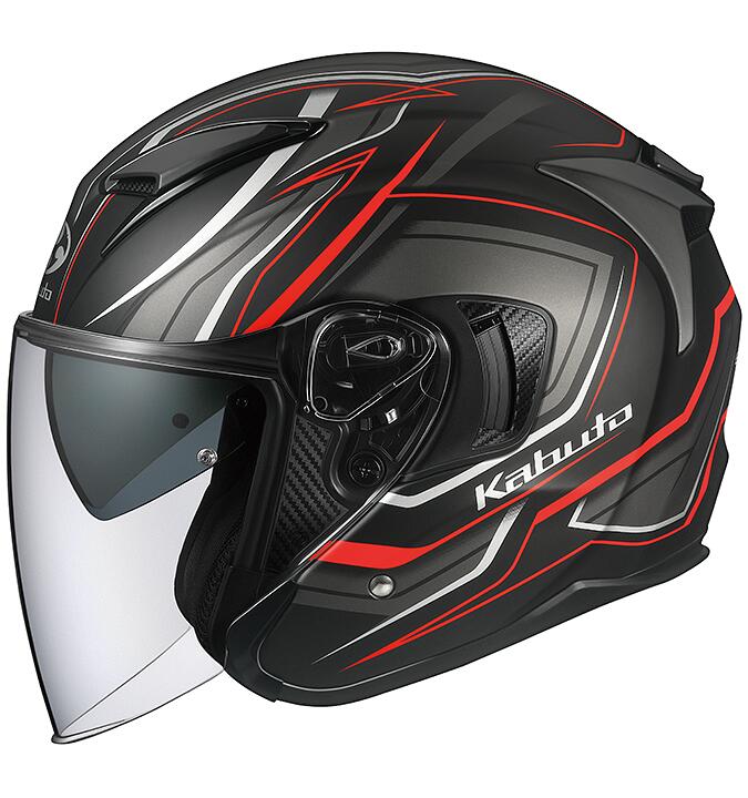 OGK KABUTO EXCEED CLAW(クロー) フラットブラック Lサイズ EXCEED