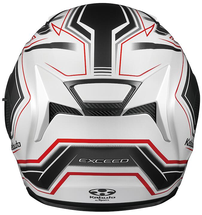 OGK KABUTO EXCEED CLAW(クロー) パールホワイト Mサイズ EXCEED