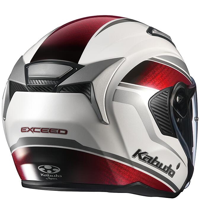 OGK KABUTO EXCEED DEUCE(デュース) パールホワイト Sサイズ EXCEED