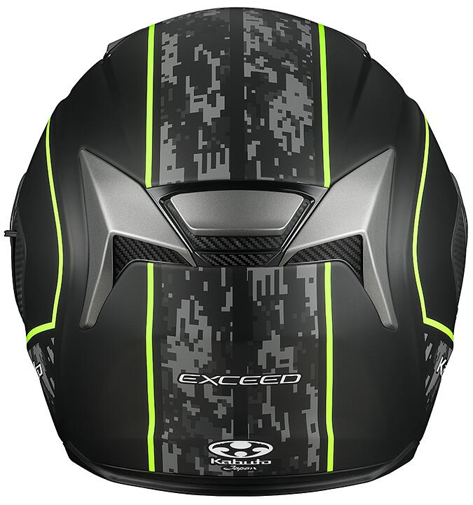 OGK KABUTO EXCEED DELIE(デリエ) フラットカモイエロー XLサイズ EXCEED