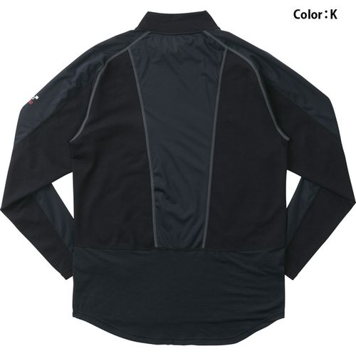 取寄 ゴールドウイン 光電子 ハイブリッドアンダーシャツ ブラック(K) XXLサイズ GSM24855