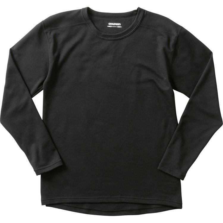 取寄 ゴールドウイン 光電子 スーパーヘビーウエイト シャツ ブラック(K) BLサイズ GSM24058