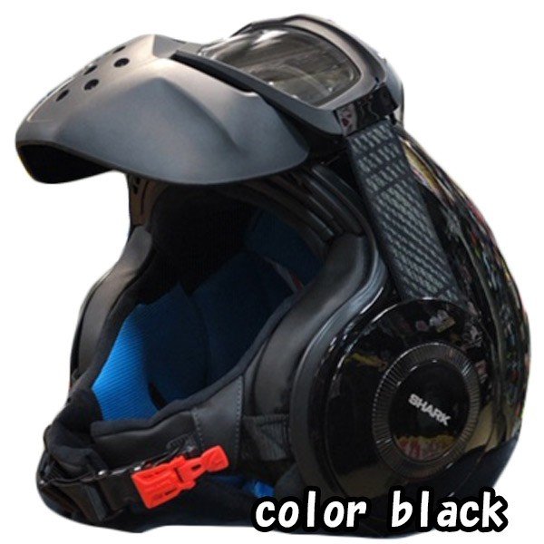 ダラク DRAK TRIBUTE RM WHITE Mサイズ オープンフェイスヘルメット ゴーグル・フェイスマスク 付キキャンペーン中