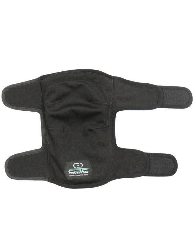 CE2アウターニープロテクター コットンブラック Lサイズ FSP-101 フラッグシップ