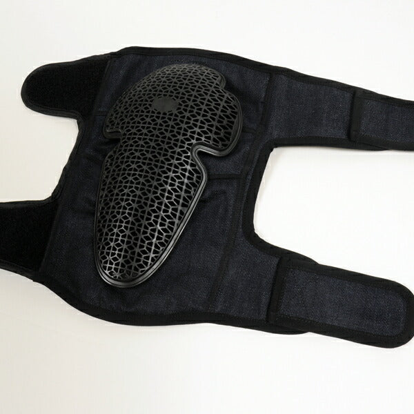 CE2アウターニープロテクター コットンブラック LLサイズ FSP-101 フラッグシップ