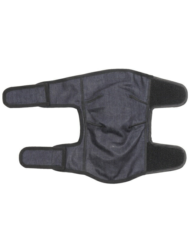 CE2アウターニープロテクター デニムブラック Lサイズ FSP-101 フラッグシップ