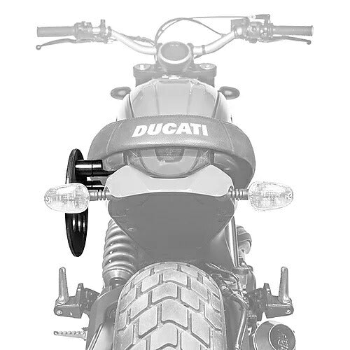 Kriega/クリーガ DUCATI SCLAMBLER サドルバッグプラットフォーム-DUO KSPDSD