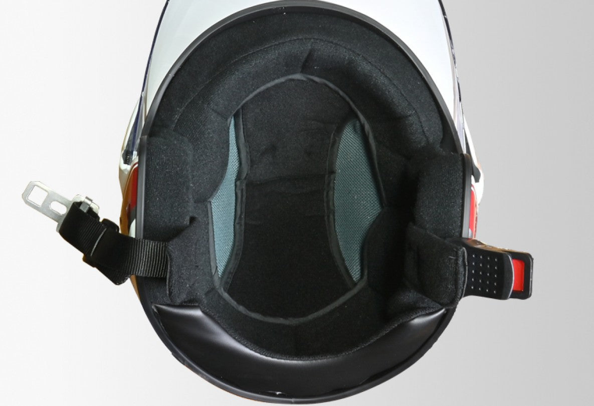 ジェットヘルメット APRET フリーサイズ ホワイト リード