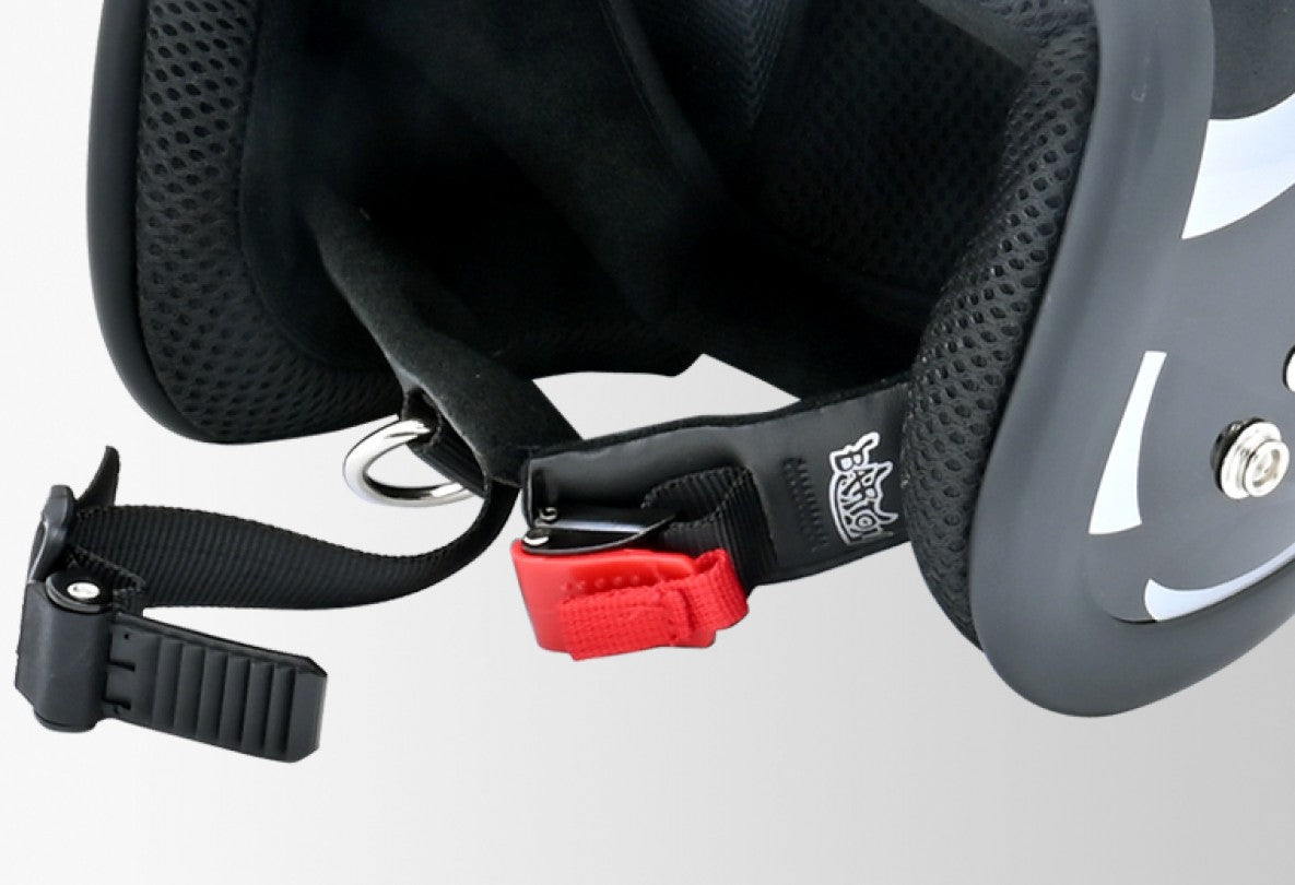 ジェットヘルメット BC-10 フリーサイズ ブラック/フレア リード