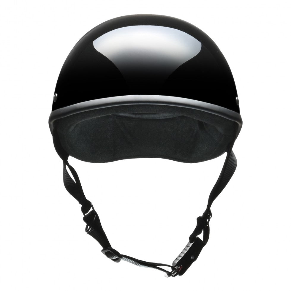 ダックテールヘルメット ELZO ブラックメタリック リード