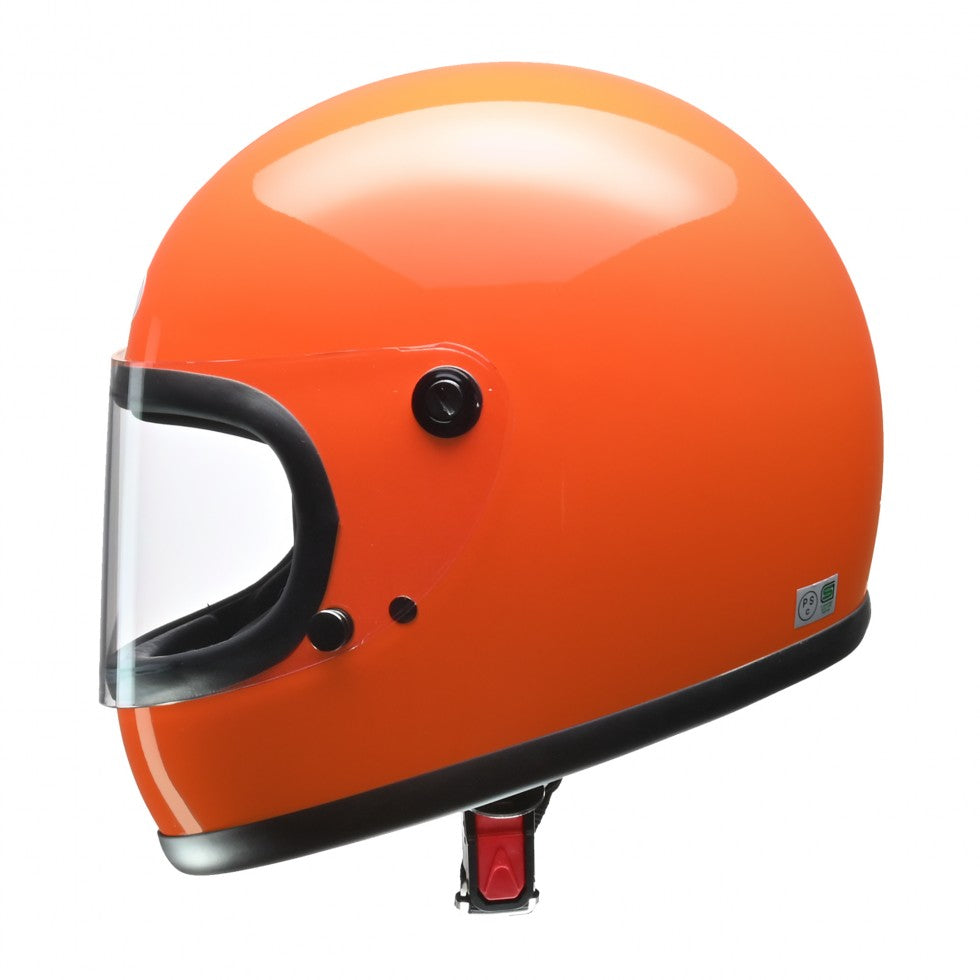 リード フルフェイスヘルメット オレンジ フリー(57~60cm未満)サイズ RX-200R