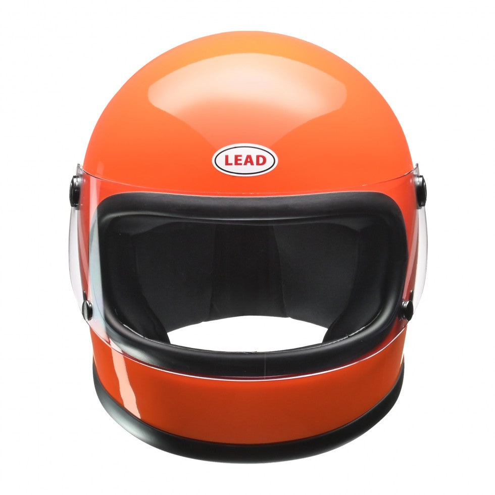 リード フルフェイスヘルメット オレンジ フリー(57~60cm未満)サイズ RX-200R