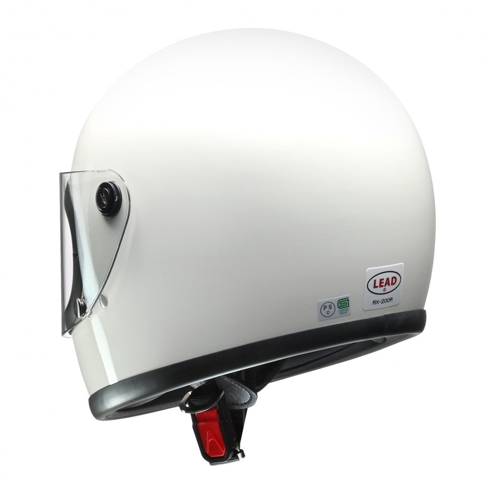 リード フルフェイスヘルメット ホワイト フリー(57~60cm未満)サイズ RX-200R