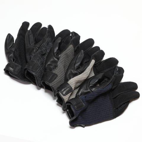 リブメッシュグローブ ブラック Mサイズ PG-24151 パワーエイジ