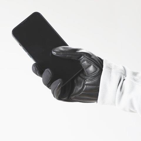 リブメッシュグローブ ブラック Lサイズ PG-24151 パワーエイジ