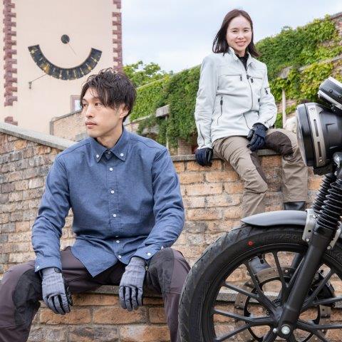 取寄 アーバンスタイルサマーグローブ ヘリンボーンブラウン Lサイズ PG-24152 パワーエイジ