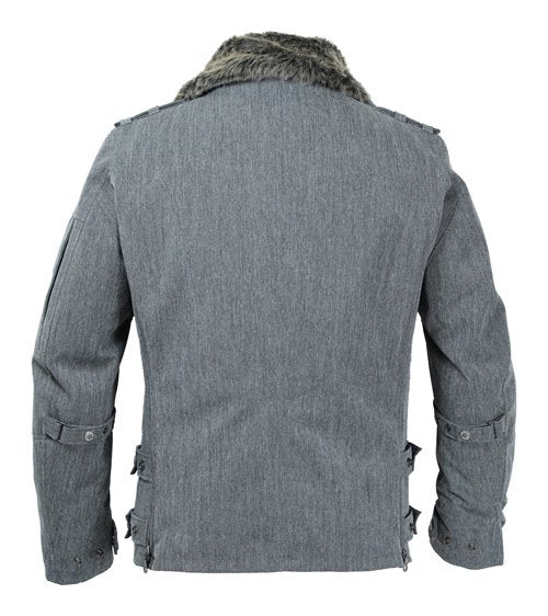 パワーエイジ FURライダース ヘリンボーングレー WM PJ-22201