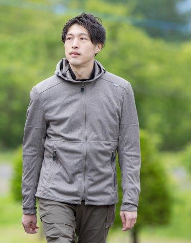 取寄 イージーライドパーカー オフホワイト XLサイズ PJ-24103 パワーエイジ