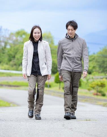 取寄 イージーライドパーカー ブラウン Mサイズ PJ-24103 パワーエイジ