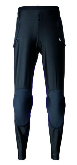 PA-444 ブラック Sサイズ PORONRプロテクトパンツ パワーエイジ 腰・尾テイ骨・膝 PORONXRD インナーパンツ