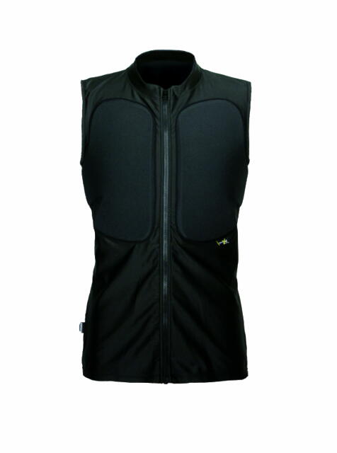 パワーエイジ メンズ PA-490 ブラック Lサイズ PORONR胸・脊椎サポーター