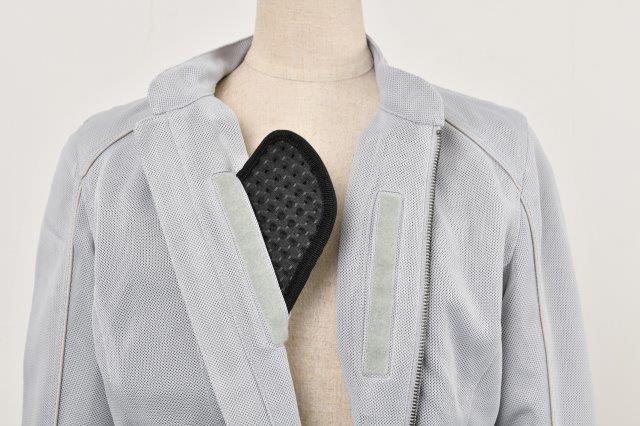 ロッソスタイルラボ スタイルアップメッシュジャケット レディース チャコール Mサイズ ROJ-104