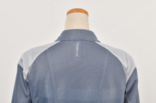 ロッソスタイルラボ ライダースメッシュジャケット レディース ライトグレー M+サイズ ROJ-105