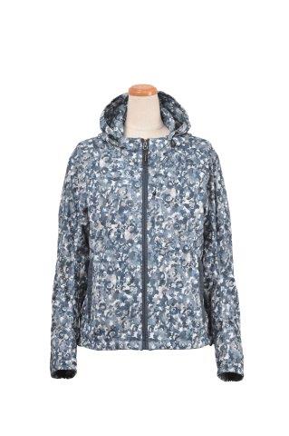 ロッソスタイルラボ フードメッシュジャケット レディース フラワーカモブルー Mサイズ ROJ-106