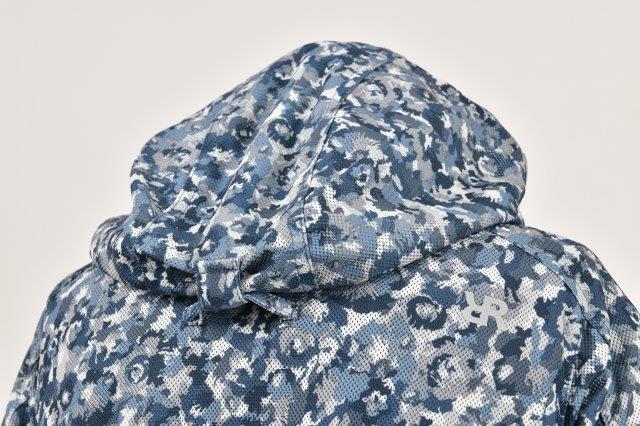 ロッソスタイルラボ フードメッシュジャケット レディース カーキ Sサイズ ROJ-106