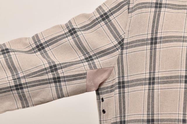 ロッソスタイルラボ プロテクションシャツ レディース カーキ Lサイズ ROJ-110