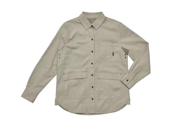 ロッソスタイルラボ プロテクションシャツ レディース カーキ Sサイズ ROJ-110