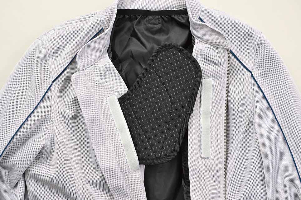 ロッソスタイルラボ?スタイルアップメッシュジャケット ブラック Sサイズ ROJ-113