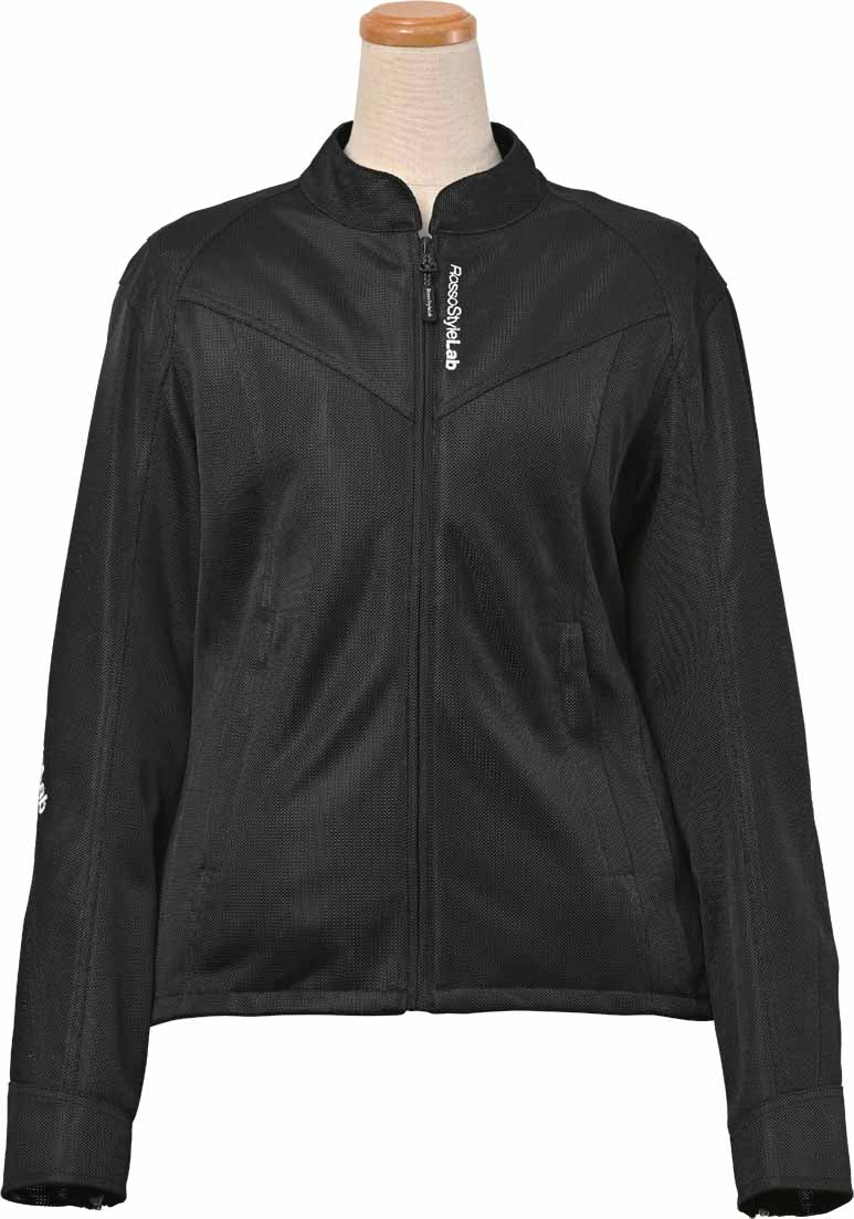 ロッソスタイルラボ?ライダースメッシュジャケット ブラック Sサイズ ROJ-114