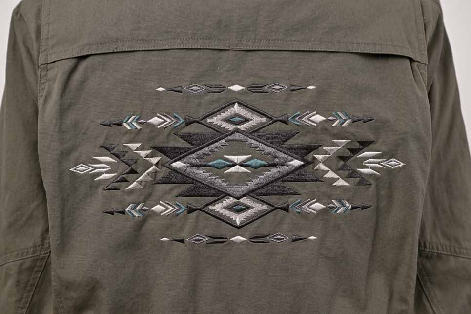 ロッソスタイルラボ?ミリタリージャケット グレーカーキ Sサイズ ROJ-116