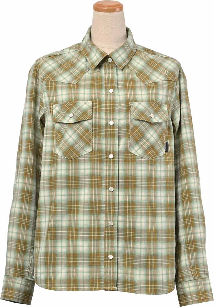 取寄 プロテクションレギュラーカラーシャツ オリーブ Mサイズ ROJ-119 ロッソスタイルラボ