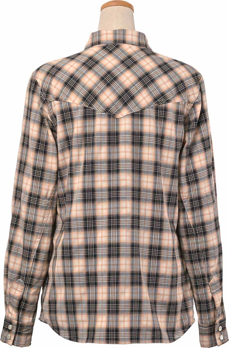 ロッソスタイルラボ?プロテクションレギュラーカラーシャツ パープル Sサイズ ROJ-119