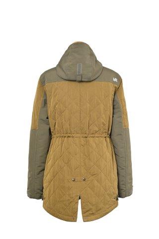 ロッソスタイルラボ キルティングモッズコート GY Sサイズ ROJ-988