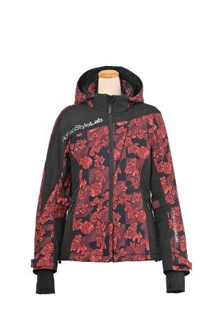 取寄 ロッソスタイルラボ ソフトシェルジャケット R、FW/BK M+サイズ ROJ-991