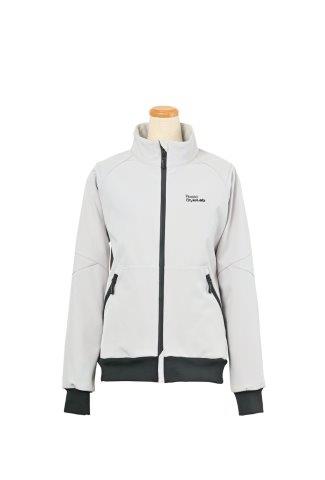 取寄 ロッソスタイルラボ 超撥水ソフトシェルトラックジャケット L、GY Sサイズ ROJ-993