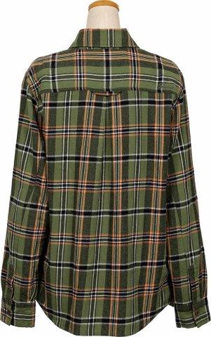 プロテクションフランネルシャツ グリーン Mサイズ ROJ1000 ロッソスタイルラボ