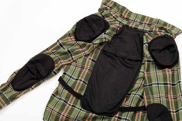 プロテクションフランネルシャツ ネイビー Mサイズ ROJ1000 ロッソスタイルラボ