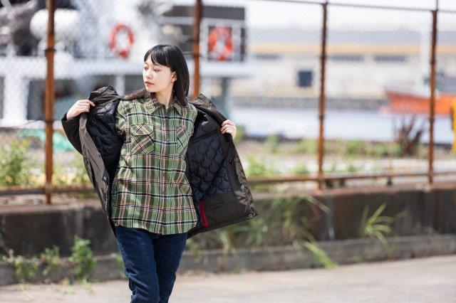 プロテクションフランネルシャツ レッド/ブラック Lサイズ ROJ1000 ロッソスタイルラボ