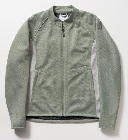 ライダースメッシュジャケット ミントグリーン L+サイズ ROJ121 ロッソスタイルラボ